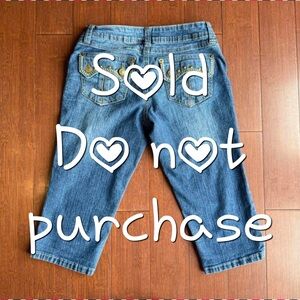 Vintage Southpole Denim Capris‎